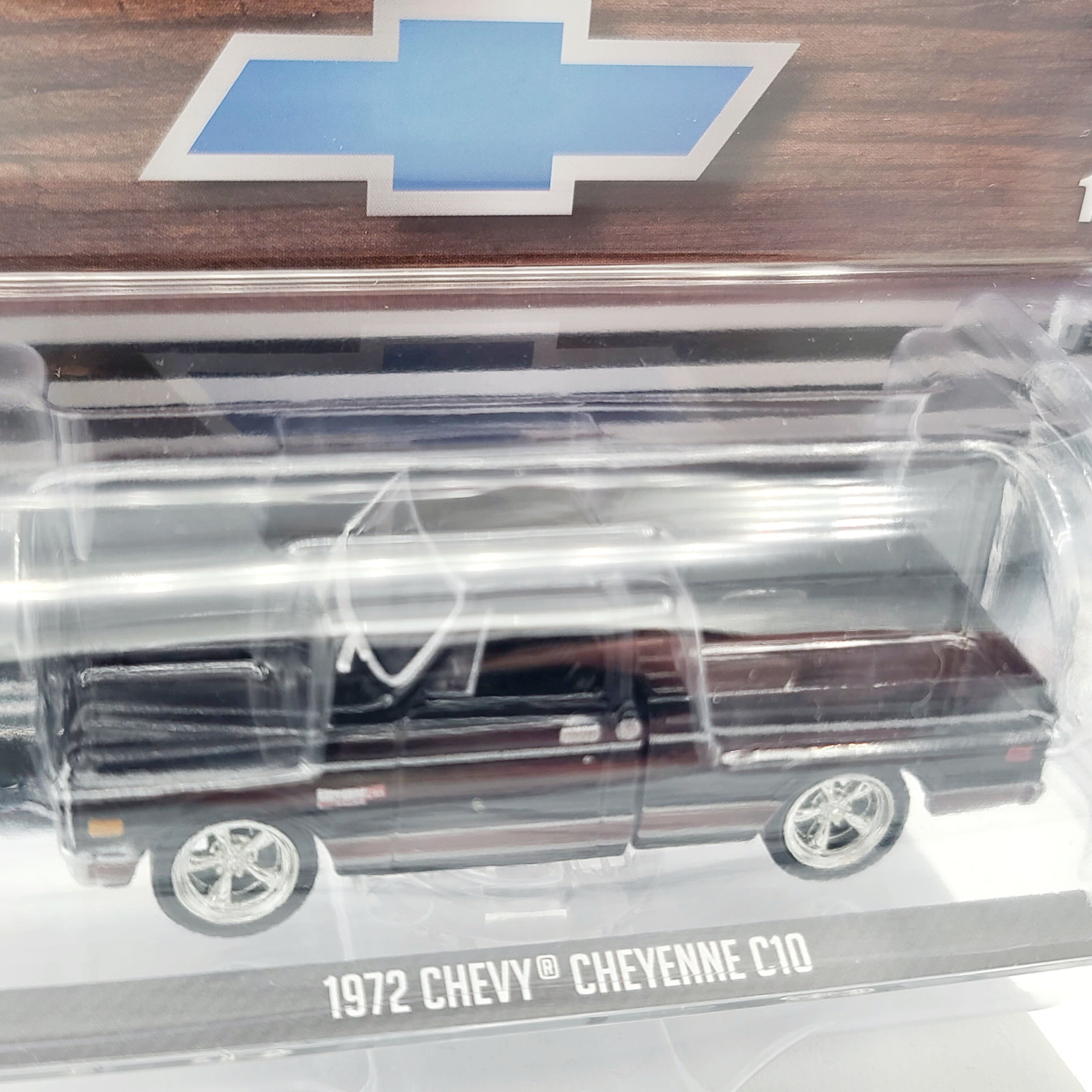 GreenLight '72 Chevy Cheyenne C10 - 1:64, Black (2025 Hobby Exclusive)